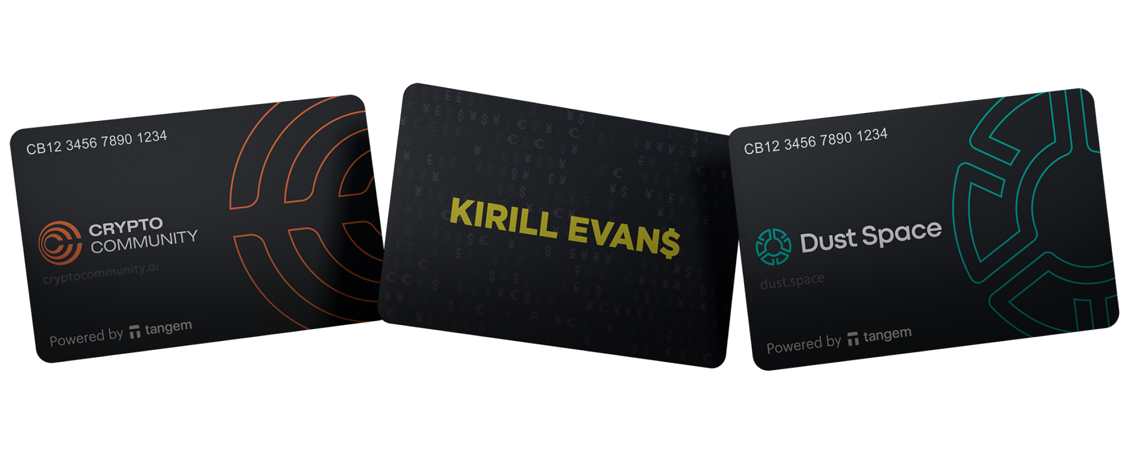 Crypto community, Kirill Evans And Dust Space partnership cards